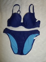 Blush By Profile Uw Bikini Navy (Top S D Cup &amp; Bottom S) (Top S E Cup Bottom M) - £48.67 GBP