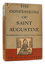 Fulton J. Sheen The Confessions Of Saint Augustine 1st Modern Library Edition 1 - £107.46 GBP