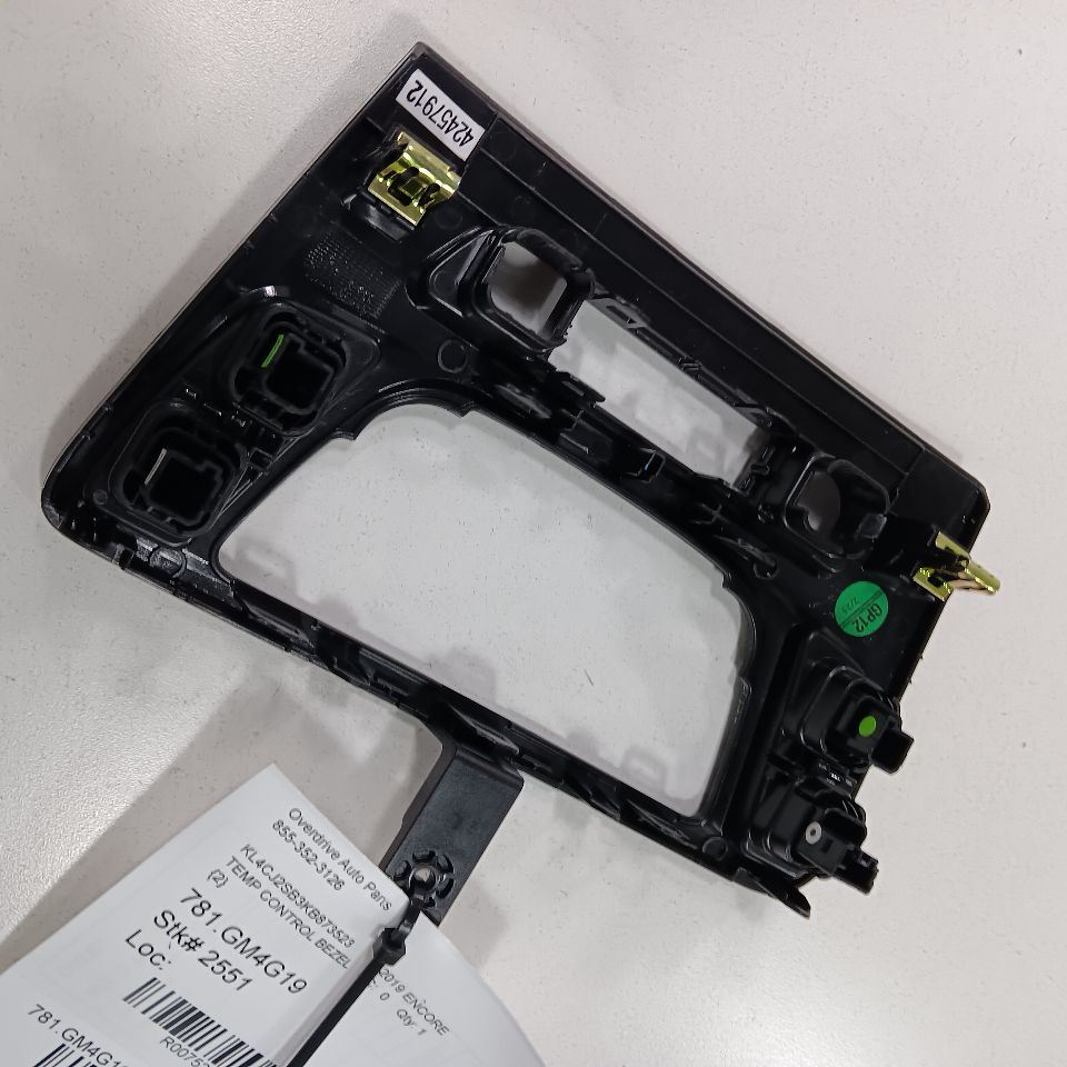Buick Encore Temp Temperature Control Bezel Surround Dash Trim  2019 201... - $39.94