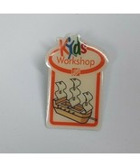 Vintage Home Depot Kids Workshop  Lapel Hat Pin - $6.11 CAD