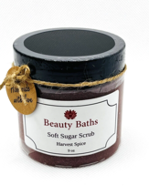 Harvest Spice Soft Sugar Scrub Exfoliating Body Scrub gift for her bath ... - $9.45