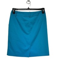 Trina Turk Womens Size 2 Blue Mini Pencil Career Business Party Skirt - $24.74