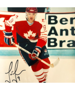 1992 Joe Juneau SIGNED 8 x10 Photo Olympics Team Canada NHL Hockey DWA20 - $122.54 CAD