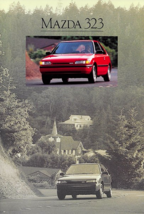 1990 Mazda 323 sales brochure catalog US 90 SE - $6.00