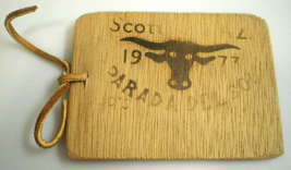 PARADA DEL SOL Scottsdale Arizona COWBOY RODEO Rare JC&#39;s Booster 1973 WO... - £15.00 GBP