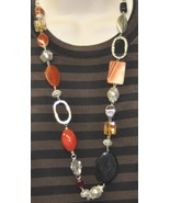 Premier Designs Ignite Necklace and Earrings - £31.29 GBP