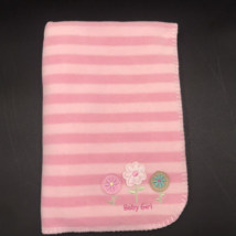 Circo Baby Blanket Baby Girl Flower Single Layer Target Embroidered Applique - £23.16 GBP