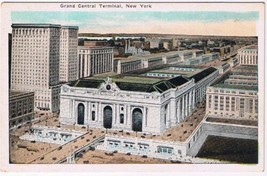 New York Postcard Grand Central Terminal - £2.36 GBP