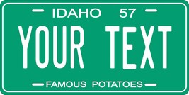 Idaho 1957 Personalized Tag Vehicle Car Auto License Plate - £13.34 GBP