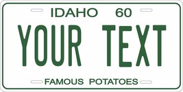 Idaho 1960 Personalized Tag Vehicle Car Auto License Plate - £13.17 GBP