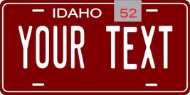 Idaho 1952 Personalized Tag Vehicle Car Auto License Plate - £13.18 GBP