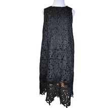 Ne Quittez Pas Montmartre Lace Swing Dress Black Sleeveless Women Size M... - £12.34 GBP
