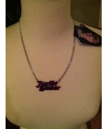 Justin Bieber Purple Necklace - $746.19 MXN