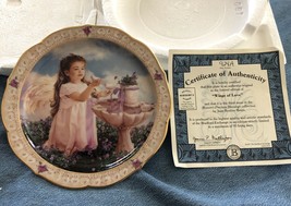 Bradford Plate: 1997 Heaven&#39;s Precious Blessings &quot;Wings of Love&quot; Jean Monti - £28.44 GBP