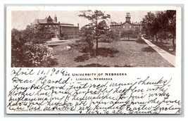 University of Nebraska Lincoln NE 1905 UDB Postcard V16 - £3.12 GBP