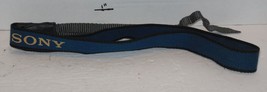 Original Sony Handycam Video Camera Camcorder Strap Blue / Black - $15.00