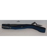 Original Sony Handycam Video Camera Camcorder Strap Blue / Black - $20.37 CAD