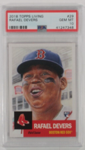 2018 Topps Living Rafael Devers PSA 10 Gem Mint #29 - $104.94