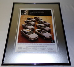 1998 Mercedes Benz Pittsburgh Area Framed 11x14 ORIGINAL Advertisement - $34.64