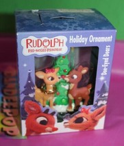 American Greetings Rudolph The Red Nosed Reindeer Doe Eyed Dear Holiday Ornament - £23.28 GBP