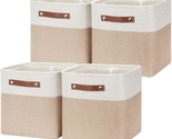 Hnzige Collapsible Storage Basket Bins Cube With Handles For Shelves Home - $45.95