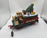 New Bright 1995 Holiday Express Animated Train Tree Top Tender - $39.59