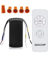 Qiachip Universal Ceiling Fan And Lights Wireless Remote Control Kit, 3-... - $718.57 MXN
