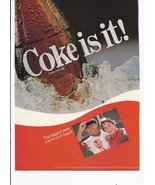 1982 Coca Cola Soda Print Ad Vintage baseball 8.5&quot; x 11&quot; - $381.29 MXN