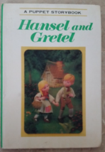 A Puppet Story Book Hansel and Gretel 3D Rare Vintage 1970 By Grosset &amp; ... - $34.99
