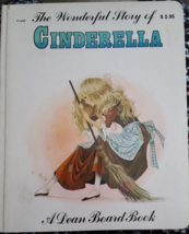 The Wonderful Story Of Cinderella Book A Dean Board Book Vintage 1979 Rare - $19.99