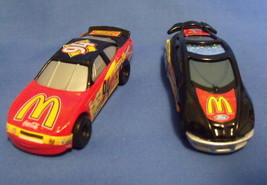 Toys Mattel 1999 Hot Wheels McDonalds 2 Racing Cars - £10.35 GBP