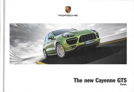 2012/2013 Porsche CAYENNE GTS hardcover sales brochure catalog BOOK US 12 - £15.62 GBP