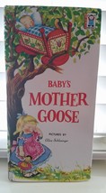 Baby&#39;s Mother Goose Book 1959 Vintage Rare So Tall Board Books By Grosse... - $18.00
