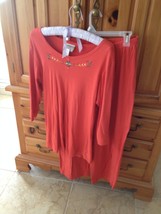 2 piece set women&#39;s shirt &amp; pants size medium by Coldwater creek - £39.95 GBP