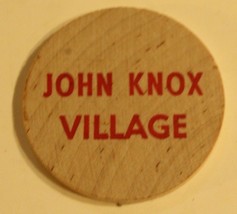 Vintage John Knox Village Wooden Nickel Florida - $5.93