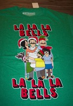 Bob&#39;s Burgers La La La Bells Christmas Caroling T-Shirt Mens Small New w/ Tag - £15.82 GBP