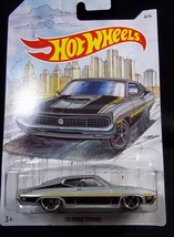 Hot Wheels silver &#39;70 Ford Torino American Steel 6/6 NEW 2018 - £3.91 GBP