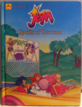 Jem Spoils of Success Book 1986 A Golden Book Jem &amp; The Heart Breakers Book - $29.99