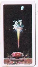 Brooke Bond Red Rose Tea Card #26 Blast Off From The Moon The Space Age - £0.78 GBP
