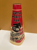 Rare Vintage 1962 SEATTLE WORLD&#39;S FAIR MEGAPHONE Exposition Space Needle... - $29.50