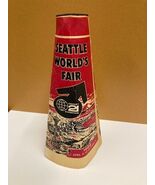 Rare Vintage 1962 SEATTLE WORLD'S FAIR MEGAPHONE Exposition Space Needle... - $29.50