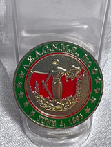 National Jubilee Day Celebration June 3 2012 AEAONMS Inc Challenge Coin ... - £23.59 GBP