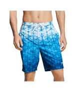 Speedo Men&#39;s Gradient Stretch 9&quot; E-Board Shorts in Blue Lemonade-Sm - $40.66 CAD