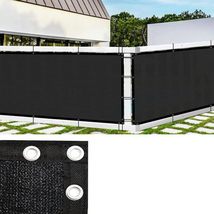 IdeaWorks New Deck &amp; Fence Privacy Durable Waterproof Netting Screen wit... - £14.85 GBP