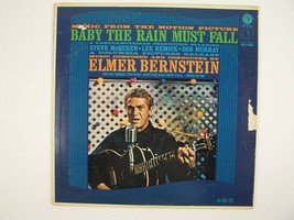 Elmer Bernstein Baby Rain Must Fall Vinyl LP Record Album A-53-ST Steve McQueen - £6.98 GBP