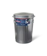 Behrens 1211 Galvanized Steel Utility/Trash Can, 20 gal. - $1,450.67 MXN