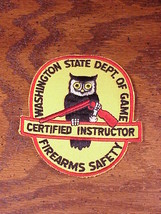 Washington State Department of Game Firearms Safety Certified Instructor... - £6.64 GBP