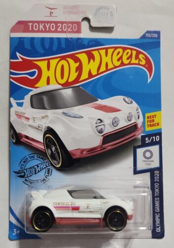 Hot Wheels Hi Beam Olympic Games Tokyo 2020 White  - $0.99