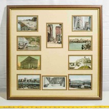 Downtown Pittsburgh Pennsylvania con Cornice Antico Cartoline - £338.53 GBP