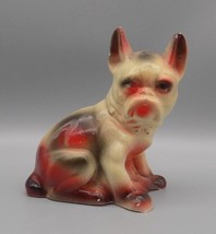 Vintage Chalkware Bulldog Carnival Prize 40&#39;s American Bully - $37.78